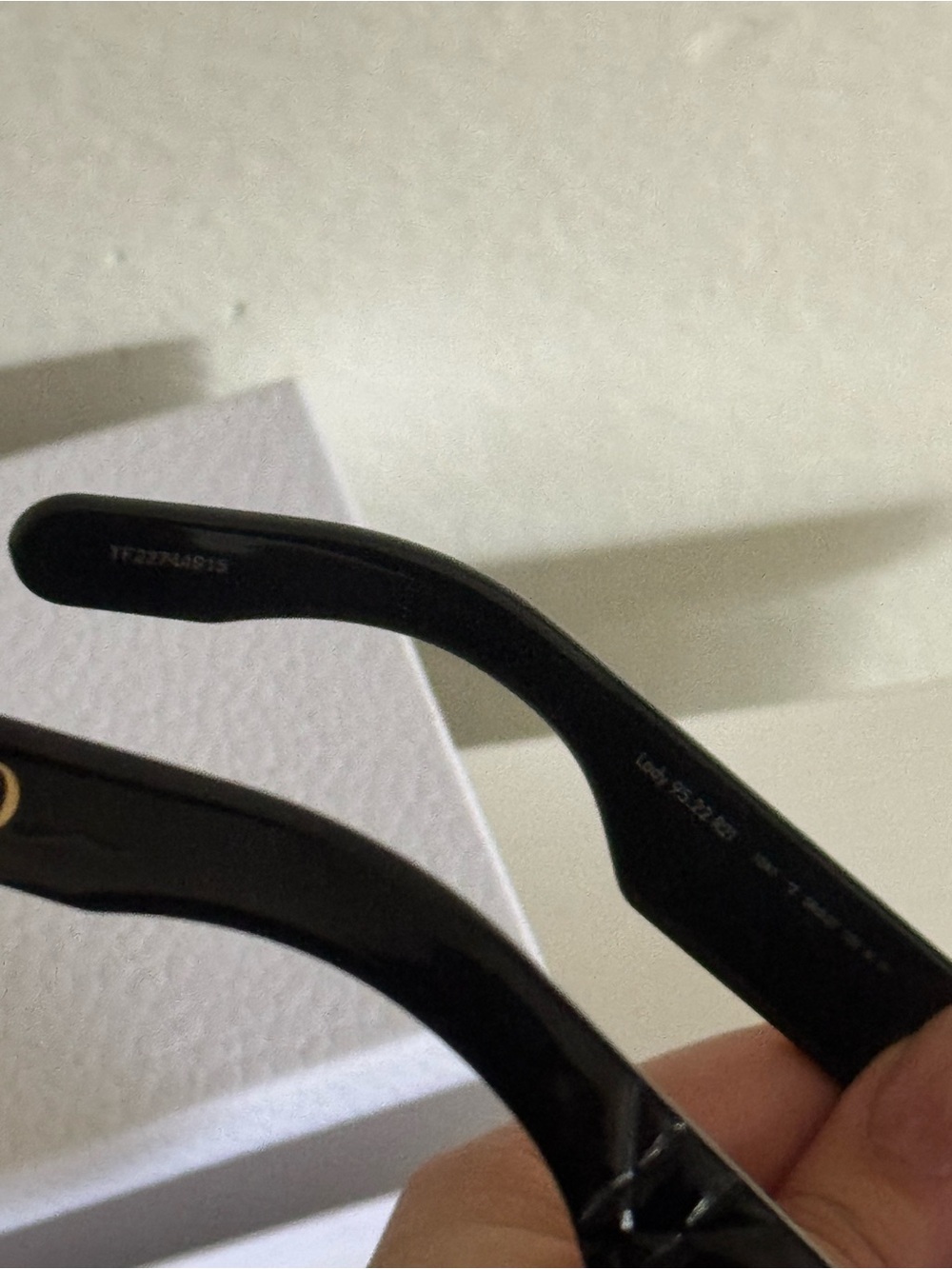 Oversized Black Dior Women's Sunglasses - Designer Style - Picture 6 of 8